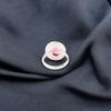 Pink Tourmaline Gemstone 925 Sterling Silver Jewelry Handcrafted Partywear Ring RR-62-1