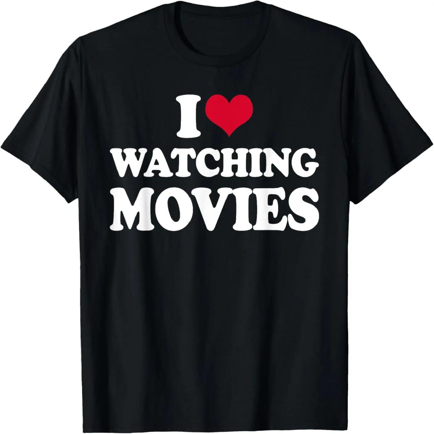 Cinema I Love Watching Movies T-Shirt S