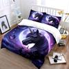 Unicorn-Themed Fantasy Night Decor Exquisite Three-Piece Bedding Set Gift For Kids And Adults