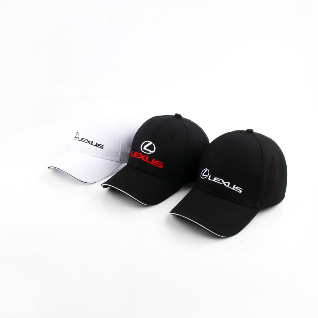 For Lexus Fsport RX330 IS250 Ct200h Fashion Embroidery Baseball Hat Car Trucker Outdoor Sport Running Adjustable Baseball Cap