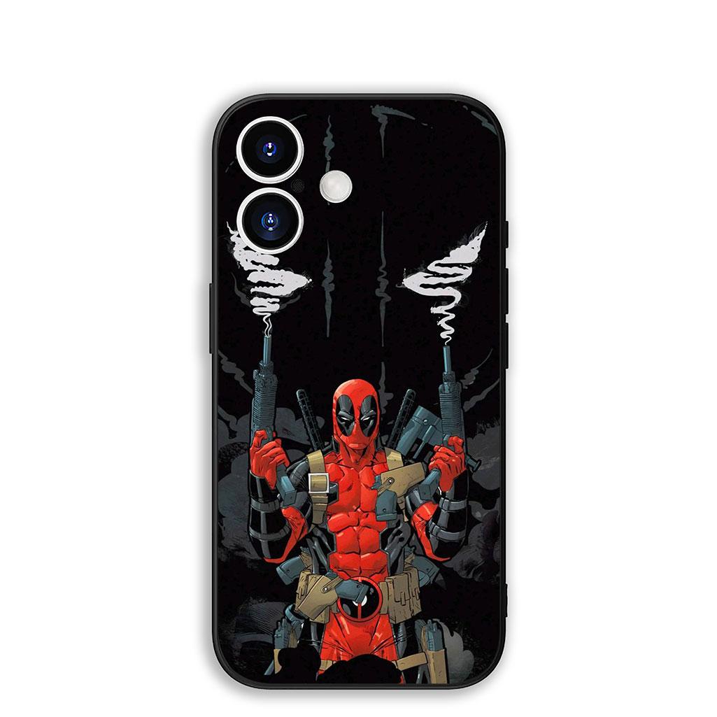 

Cover for OPPO A40 A80 A60 A38 A79 A15 A16 A17 A18 A58 A78 A57 A53 A40M 4G 5G Protective Phone Case Deadpool Poster Marvel OPPO A60 5G
