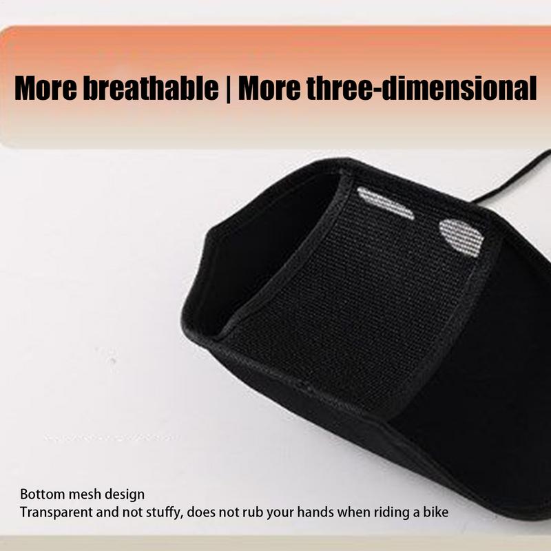 Motorcycle Handlebar Gloves Motorcycle Handlebar Mittens Hand Covers Adjustable Strap Hand Covers Windproof Waterproof Grip