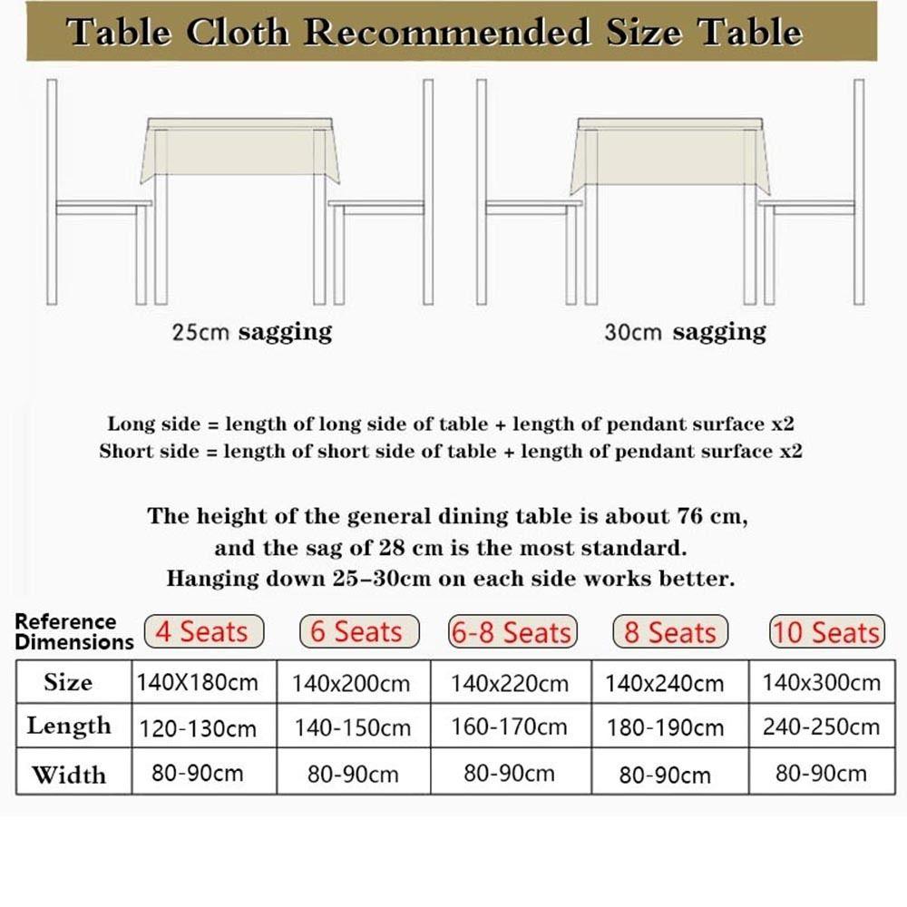 Rectangle Table Cloth Cover Solid Color Table Cover Hot Tablecloth  Home Banquet Wedding