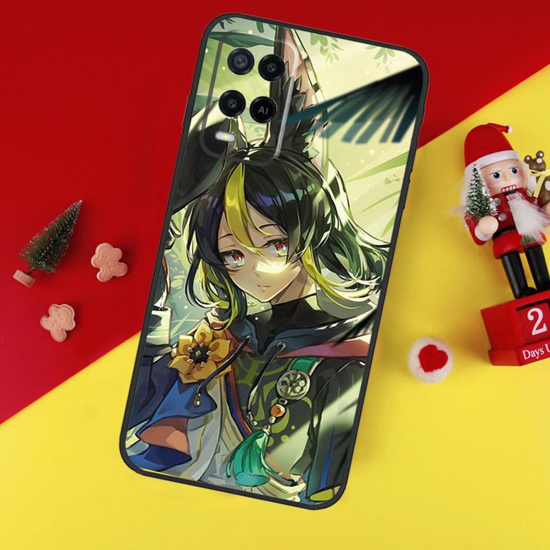 Genshin Impact Tighnari Case For Oppo A38 A18 A58 A78 A98 A74 A94 A54 A80 A60 A40 A96 A76 A16 A15 A17 A57 A5 A6 Pro
