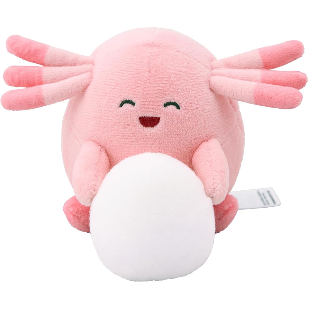 Pokemon Center Original Piyokotto Mitete Plush Toy Lucky 20cm