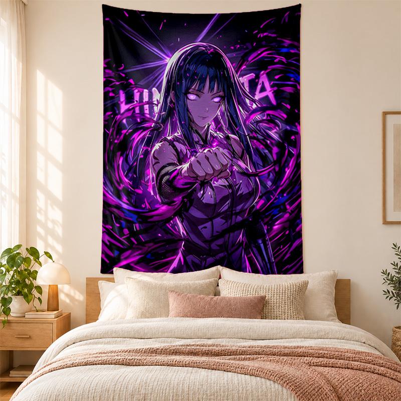 Hyuga Hinata Tapestry highquality for decorating living room bedroom dorm walls ideal as bedroom wallart orholiday gift