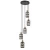 Lampa Wisząca MENFI PND-44236-5-BK-GD Italux