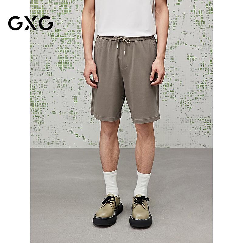 GXG Men s Textured Casual Mid-Thigh Shorts S