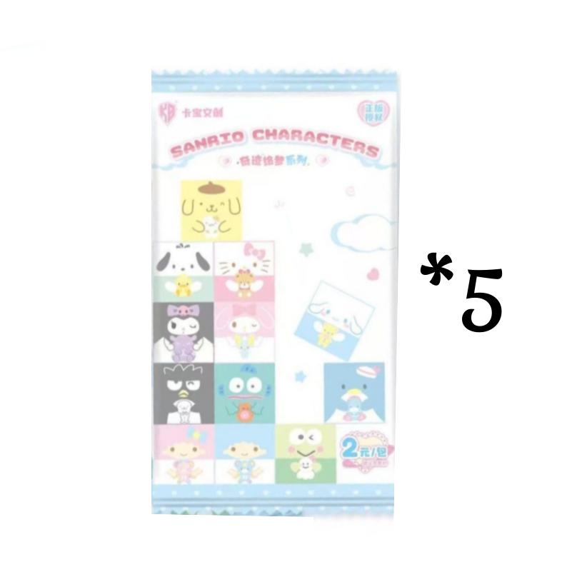 Authentic Sanrio Card 7th 8th Kuromi Melody Cinnamoroll Pompompurin Collection Card Polaroid Toys