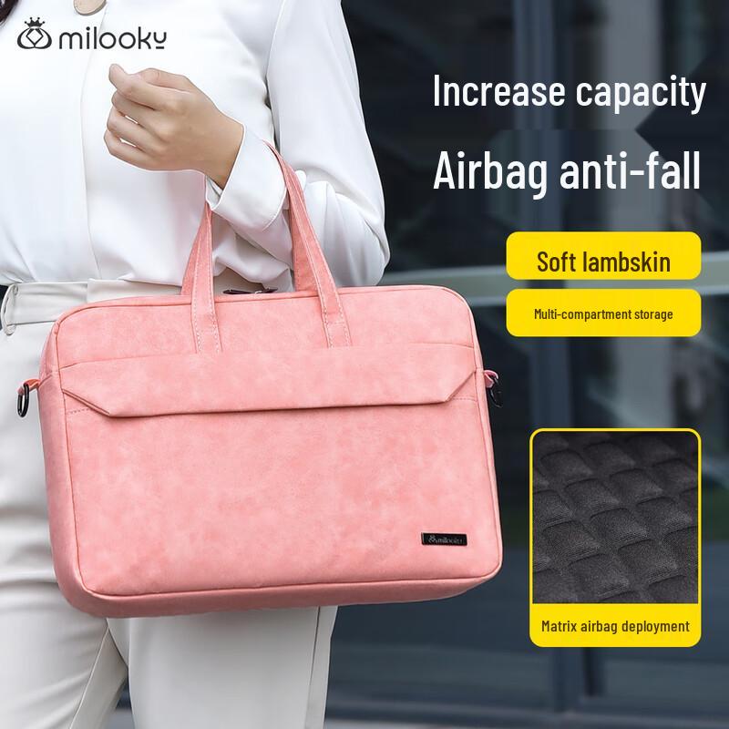 Milooky Business Commute Laptop Shoulder Bag