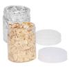 Nail Art Shiny Gold Foil DIY Gold Flakes Glitter Decoration 5g X 2 Bottles (Aluminum + Brass)