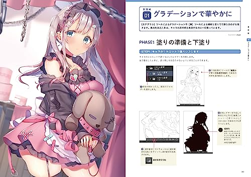 Digital Illustration "Coloring" Textbook [Compatible with CLIP STUDIO PAINT PRO/EX/iPad]