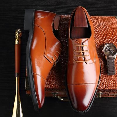 Chaussures Formelles pour Hommes Chaussures Business Décontractées en Cuir Chaussures de Bureau de Luxe pour Hommes Oxfords Respirants de Haute Qualité 2025