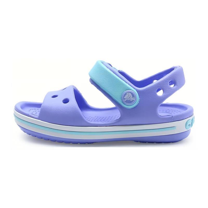 

Crocs Comfortable and Versatile Shock-Absorbing Children s Sandals Purple Children s Model 28 фиолетовый