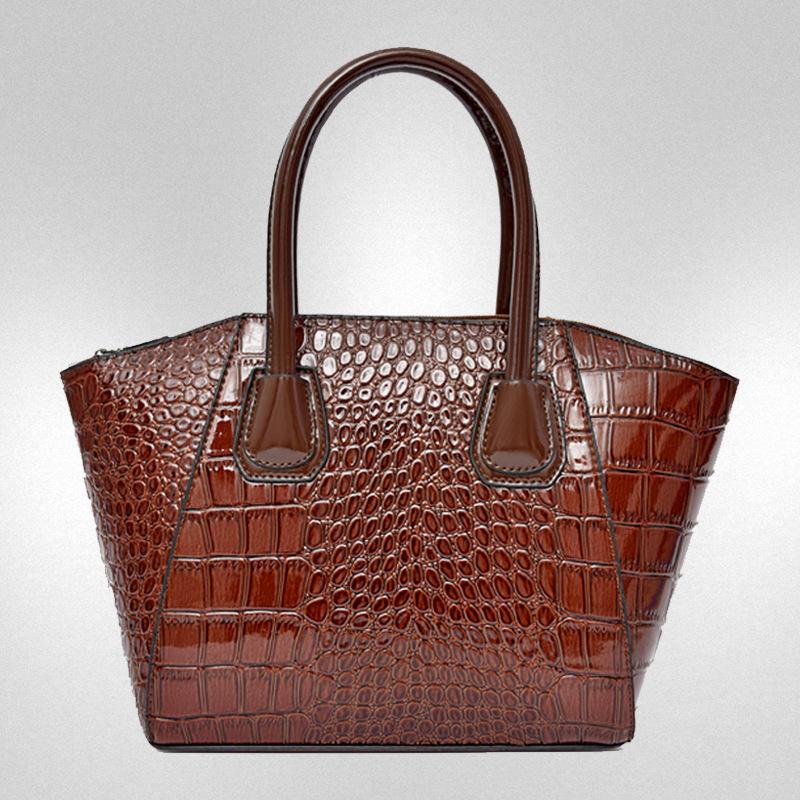 Women's bag new wind crocodile pattern six-piece set, mother and child bag single shoulder portable messenger bag backpack fashion