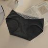 Women Cotton Underwear Mid Rise Seamless Cheeky Hipster Panties Soft Stretch Sexy Lace Bikini Briefs
