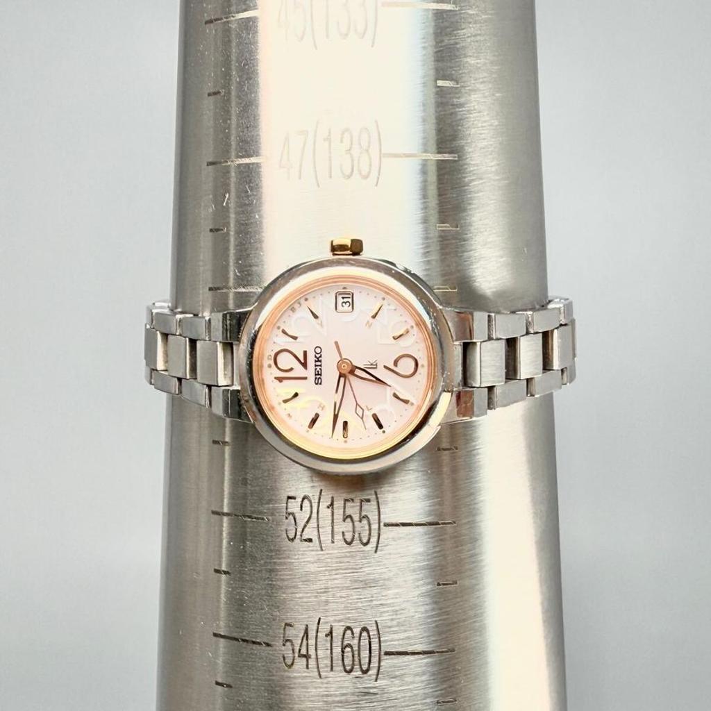 [USED] Seiko Lukia Radio-Controlled Solar Watch 1B22-0AK0 with Arabic Characters