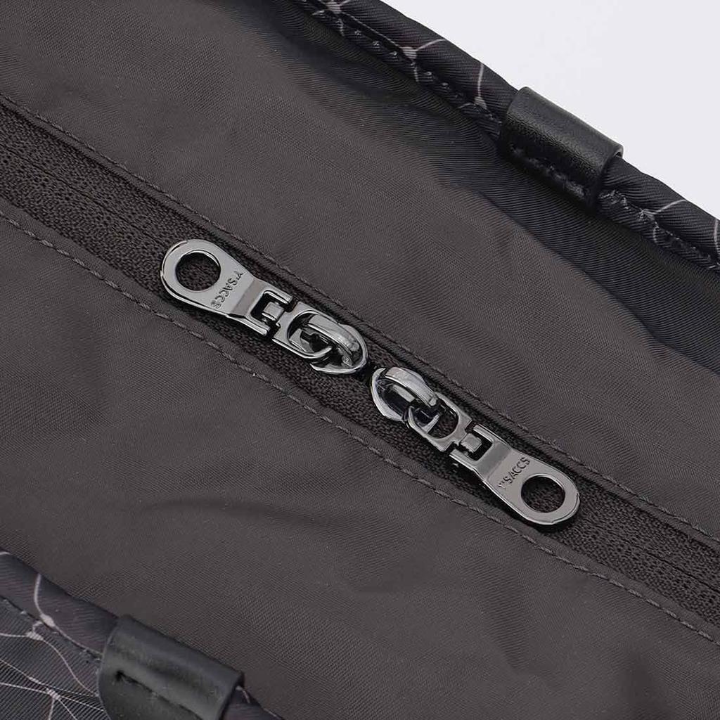 Shoulder cubic x dot tote and shoulder M black [Isaac] bag, pattern, 2-way bag, size, (10)