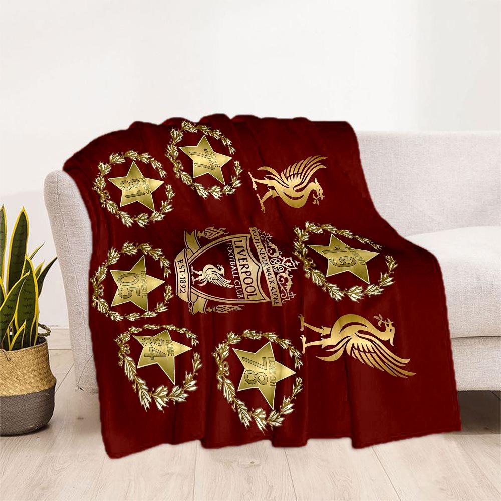 Liverpool Football Club Blanket Ultrasoft Suitable For Chair Picnics Office For All Occasions Modern Style Perfect Gift For Relatives And Friends