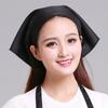 Cotton Kitchen Work Cap Triangle Waitress Hat Catering Cooking Cap Chef Hat  Men And Women