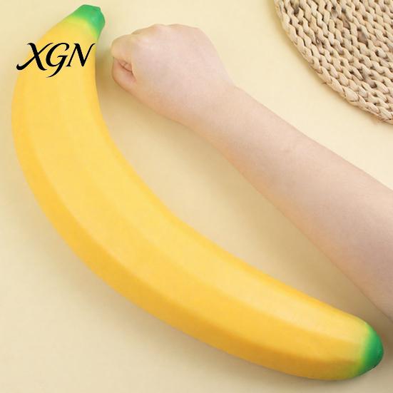 Stress Ball Alternative Banana Squeeze Toy Giant Relief Soft TPR Slow Rebound for Kids Fidget Adults Birthday Christmas Gift Focus And Relaxation