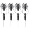4 Set Cam Lock Zinc Alloy File Cabinet Mailbox Drawer Slidding Door Safety Locks with