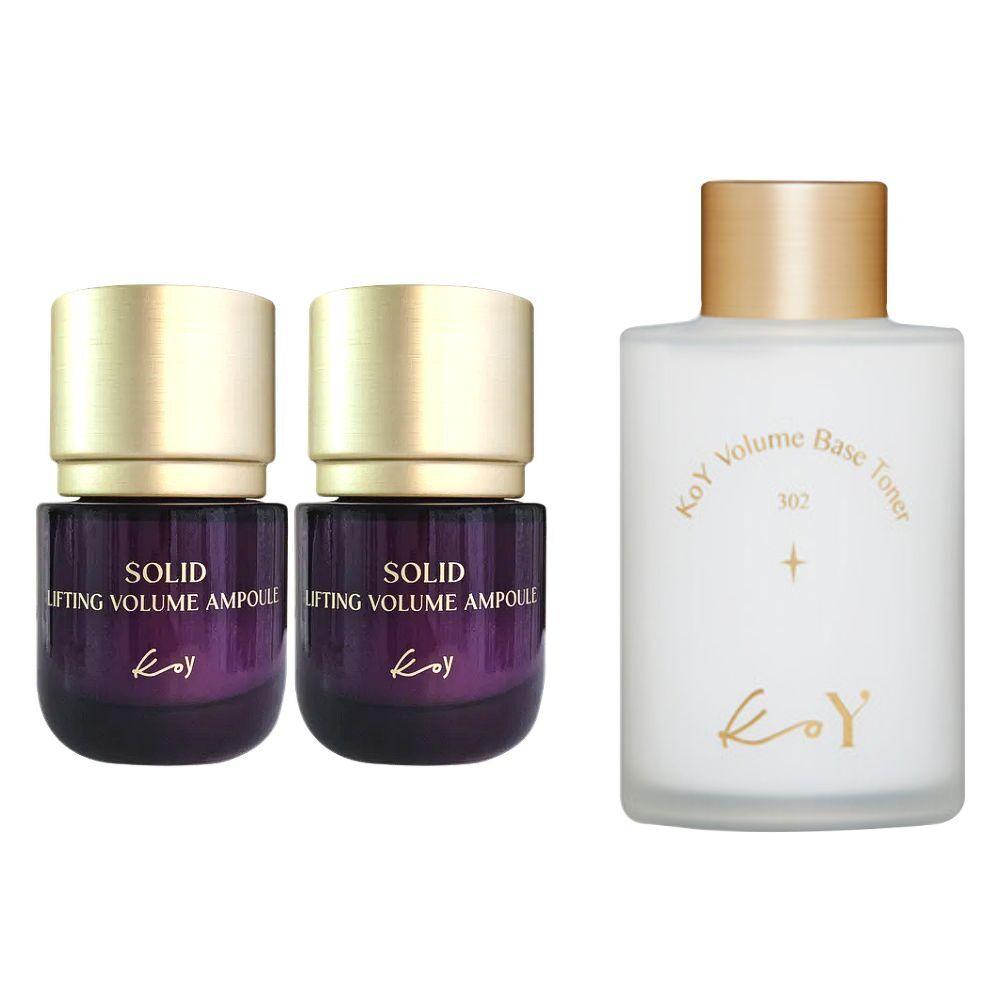 Koy Lifting Volume Ampoule Protein Ampoule 35ml x 2 + Toner x 1 Koy Lifting Volume Ampoule 35ml x 2 + Toner x 1