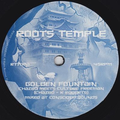 7inch Record CHAZBO CULTURE FREEMAN Golden Fountain RT702 Roots Temple 2009 UK Reggae Ska Dub Used