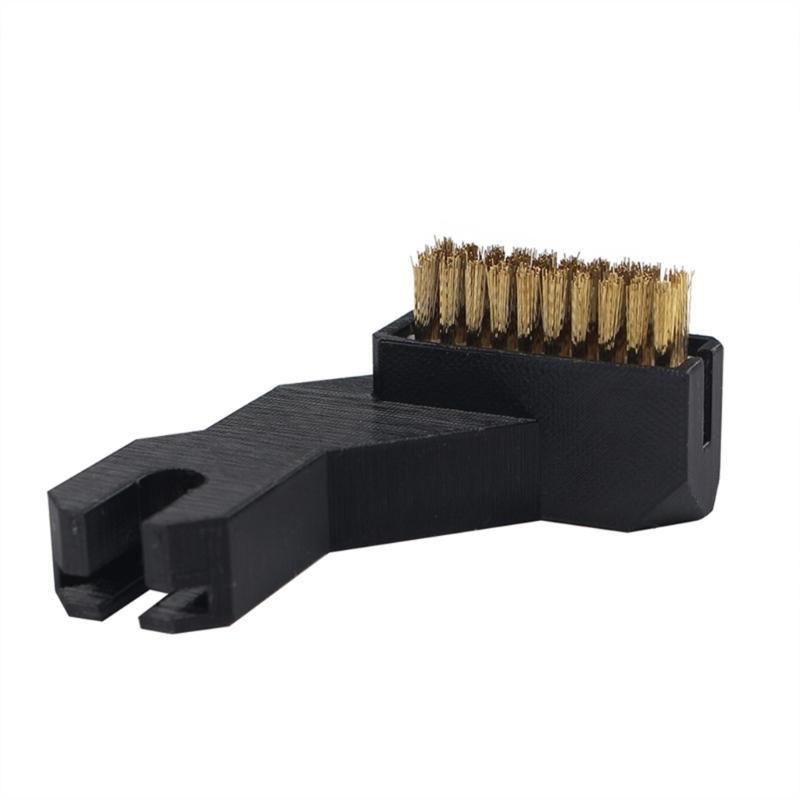 Nozzles Wiper Silicone Brush Mounted Scrubbers Print Head Cleaner Printer Head Wiping for Vype 3D Printer