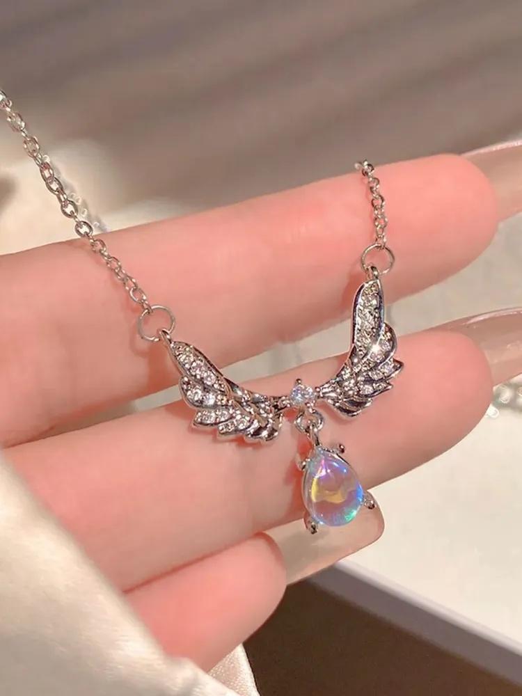 Подвеска, Женская -образная Цепочка на Ключицу One Size