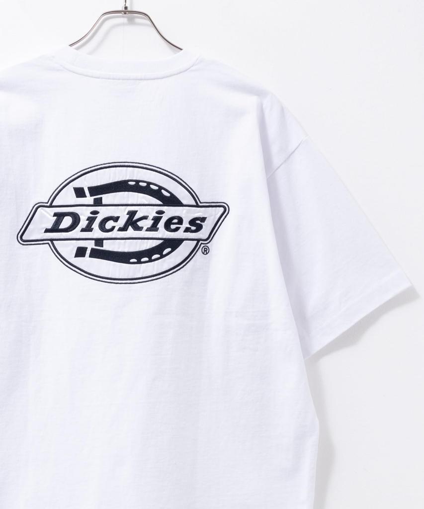Dickies Men's Short Sleeve 100% Cotton Crew Neck T-Shirt with Logo, Beige and Print, Size M