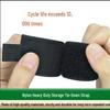 Hanging Heavy Duty Triangle Buckle Storage Strap - Cable Organizer with Eyelet