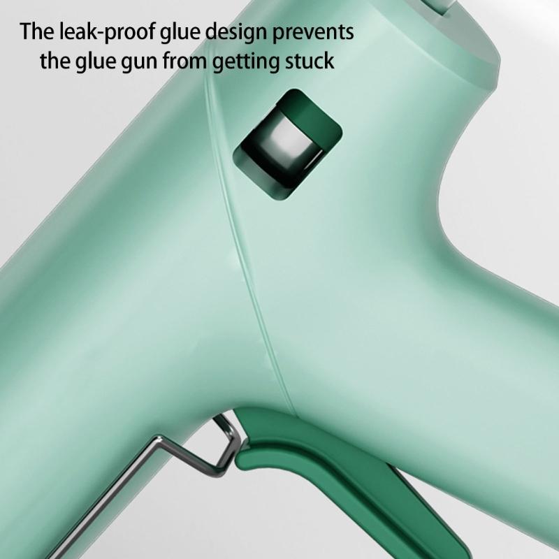 Fast Preheating Glues Guns Set Adhesive Sticks Craft Guns Suitable for Crafting Home Repairs Industrial Use Metal Stand