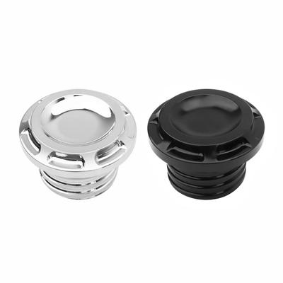 Motorrad Kraftstofftank Öldeckel Belüftet Rechtsgewinde Dekorativ Aluminium Für Harley Sportster Road King Softail Dyna 96-up