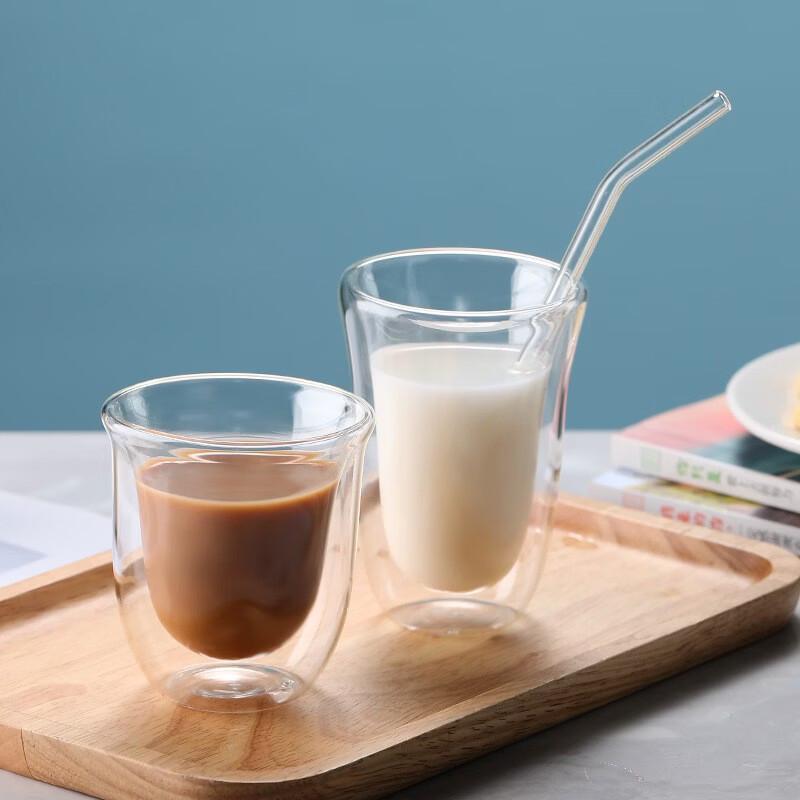 Shangqi 300ml Handleless Borosilicate Glass Cups