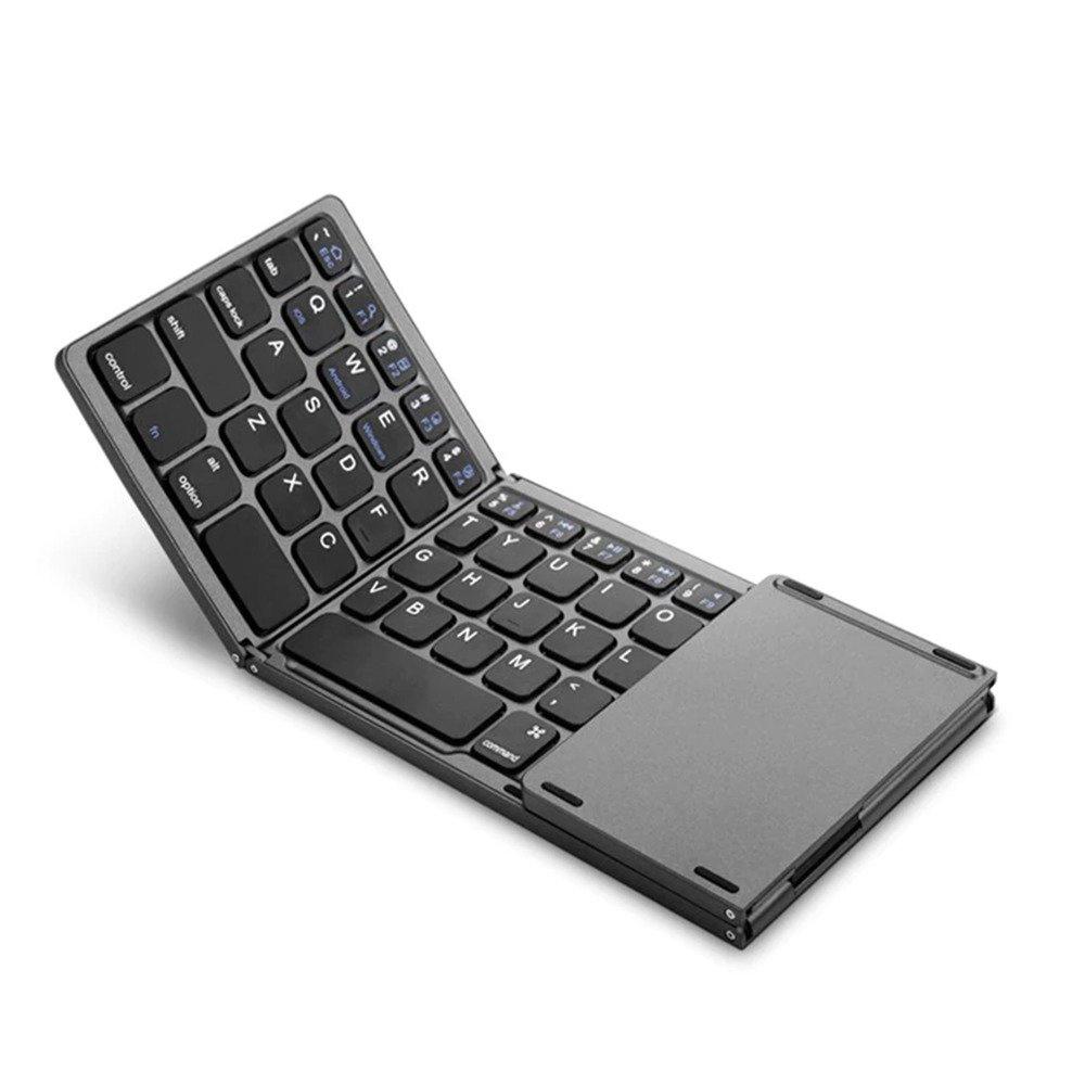 Bluetooth Universal Foldable Keyboard - Black