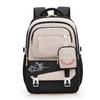 Matching Color Trendy Nylon Travel Backpack Lightweight Schoolbag Gift Kids
