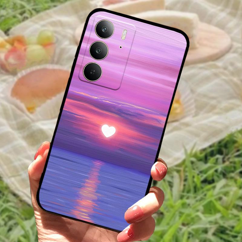 Hülle Für Realme C75 Stoßfestes TPU Silikon Handy Hülle Für Oppo Realme C75 4G Fundas Stoßstange Abdeckung Mode Weiche Schutzhülle