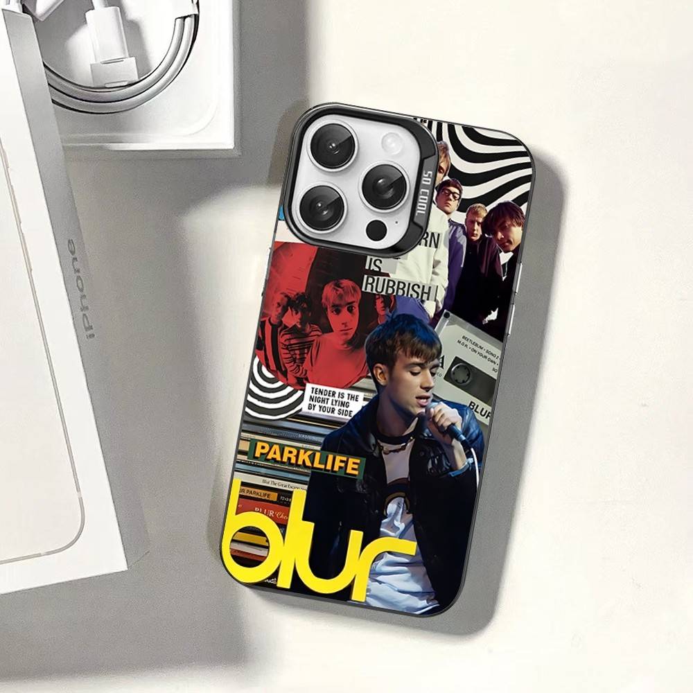 

Rock Band B-Blur Colorful Phone Case For IPhone 17 16 15 14 13 12 11 Pro Max Plus Matte Cover iPhone 13pro max