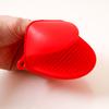 1 Pair Kitchen Silicone Heat Resistant Gloves Clips Insulation Non Stick Anti-slip Pot Bowel Holder Clip Cooking Baking Oven Mitts