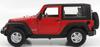 Willie Jeep Wrangler Rubicon Diecast Car 1/24 JEEP WRANGLER RUBICON 2007 Hardtop (Red) [Parallel Import]