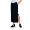 High Waist Elastic Bodycon Midi Skirt with Slit - 2024 Spring/Summer Collection