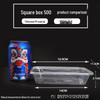 Disposable Rectangular Takeout Food Containers with Lids