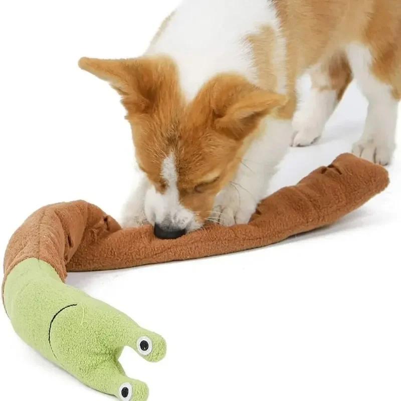 

Dogs Plush Sniff Toys Household Interactive Puppy Toy for Training Teeth Grinding Snail Style Dog Puzzle Game Pet Supplies & Pet