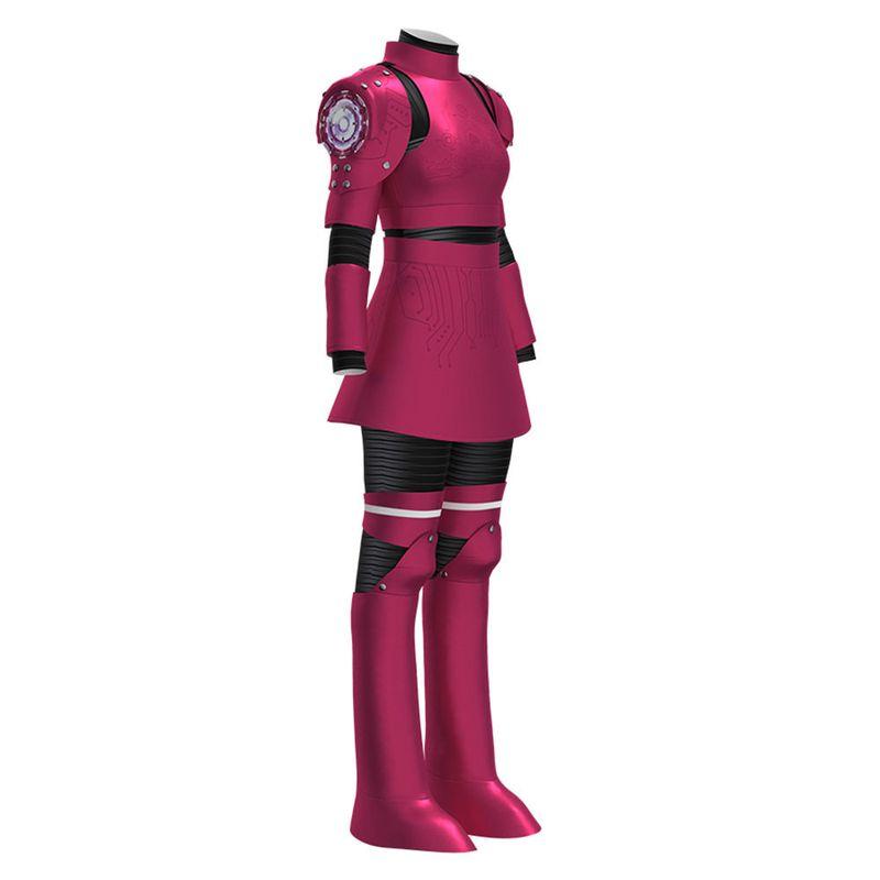 Megan 2.0 Cosplay Costume M3Gan Main Character's Same Style Mecha Battle Suit Dress Halloween Children's Cosplay Outfit