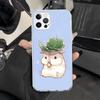 Cute Lovely Pet Hamster Phone Case for iPhone 13 12 Mini 11 Pro X XS Max XR 7 Plus 8 SE 6 6S 5 5S Soft Silicone Fundas Cover