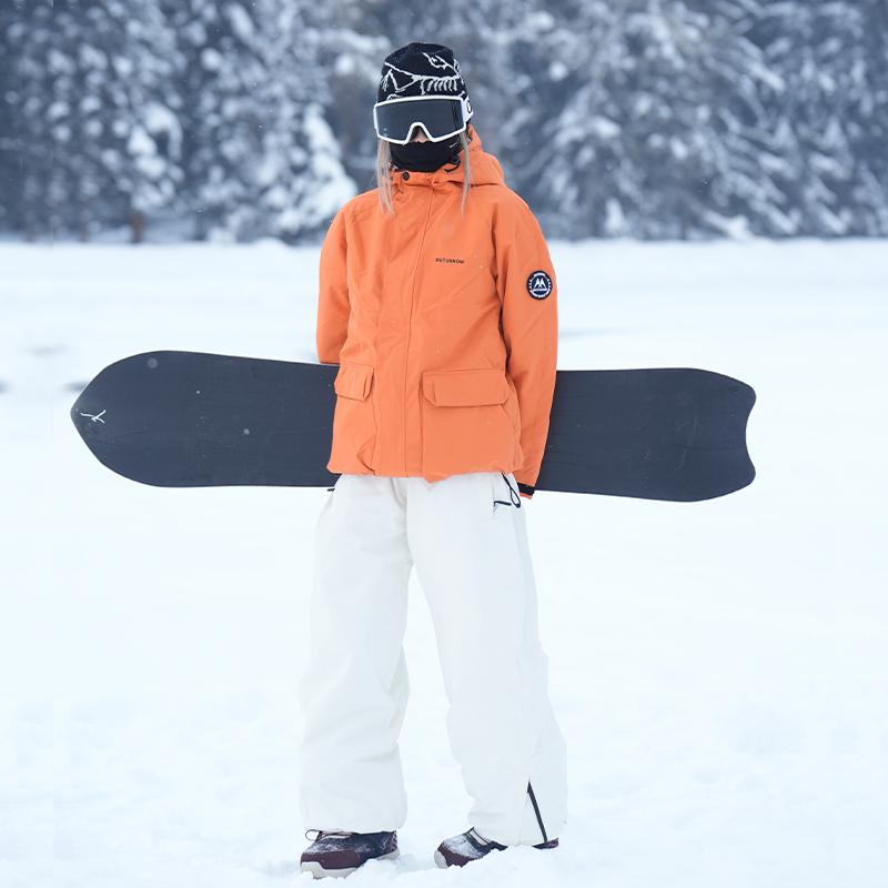 2025 Unisex Waterproof Windproof Ski Suit - Warm & Thick Winter Snowboard Set