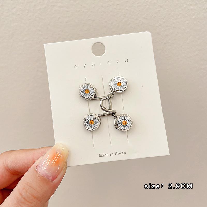 

Новый 1 шт. регулируемый пояс для изменения артефактной броши, невидимая джинсовая пряжка-булавка, поясная булавка для защиты от оголения для женщин 2.9cm