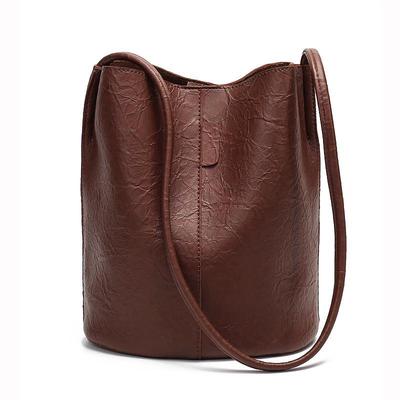 Umhängetasche aus weichem Leder im Vintage-Stil