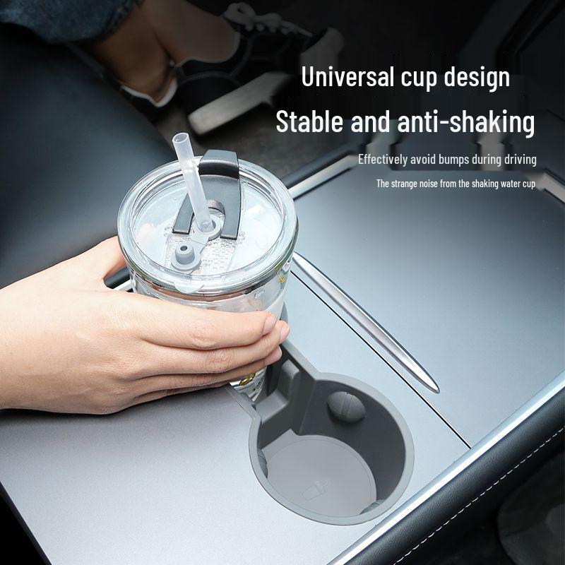 Tesla Model Y/3 Becherhalter-Begrenzer Aufbewahrungsschalen-Rack - Innenzubehör